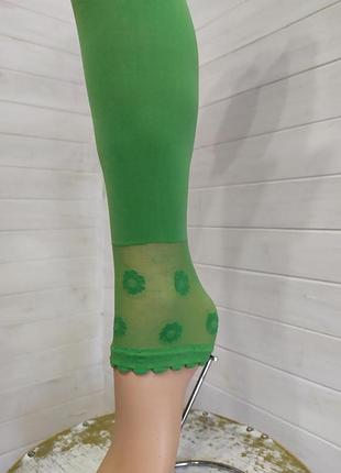 Лосины плотные с красивой ножкой