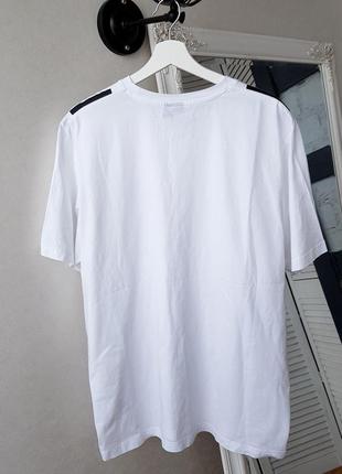 Белая мужская футболка adidas оригинал9 фото