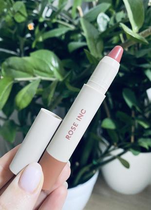 Помада rose inc lip sculpt clean moisturizing pigmented lipstick