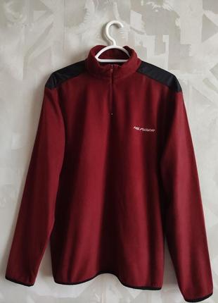 Tommy hilfiger флисовая кофта, свитшот рашгард