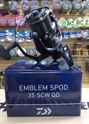 Котушка daiwa emblem spod 35 scw qd