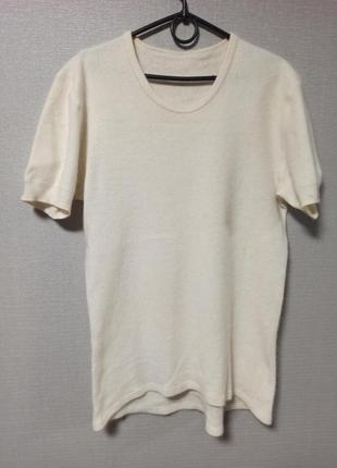 Немецкая теплая ангоровая шерстяная футболка, термо белье1 фото
