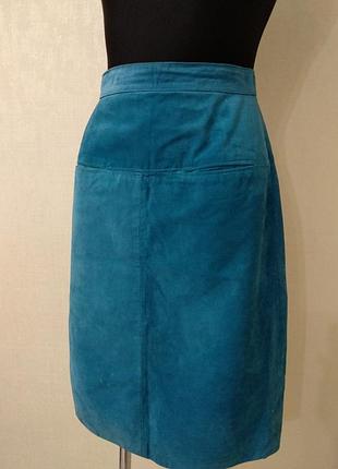 Спідниця замшева