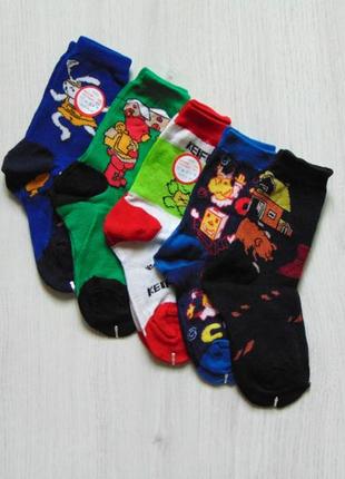 Новий комплект із 5-ти шкарпеток для хлопчика. nake. розмір 26-30