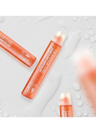 Восстанавливающий филлер для волос с аминокислотами farmstay derm