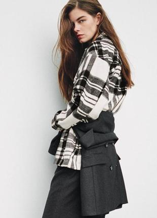 Рубашка теплая  zara. 2