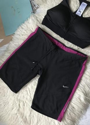 Nike dri fit шорты для спорта велосипедки2 фото