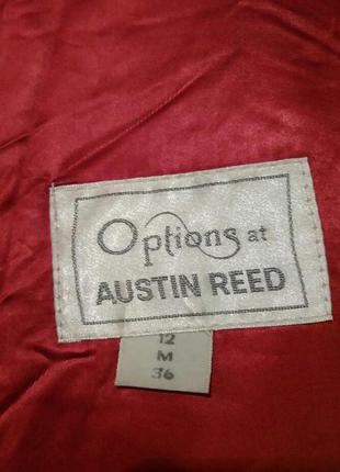 Красное шерстяное женское полупальто  options at austin reed.9 фото