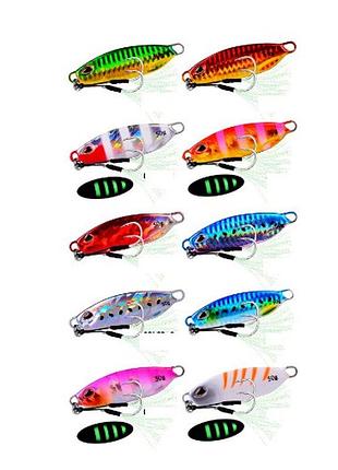 Набор пилькер блесна 20гр\50мм fishing (10шт)