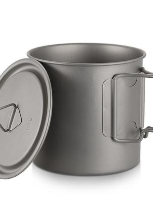 Титановая чашка с крышкой ti artisan 550 мл + чехол