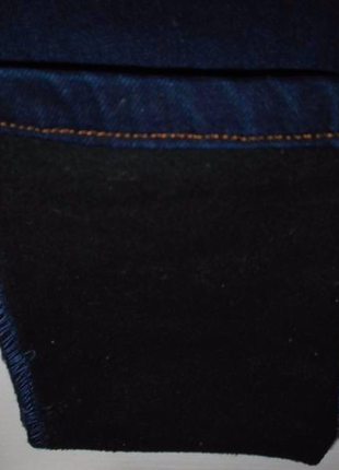 Зимние на флисе джинсы для беременных.3 фото
