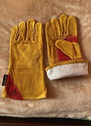 Зварювальний краги,рукавички2 фото