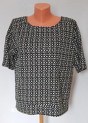 Свитшот*блузка с коротким рукавом от next petite (размер 12-14)