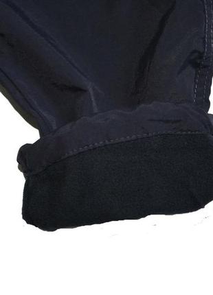 Демисезонные непромокаемые штаны на флисе р.86-1344 фото