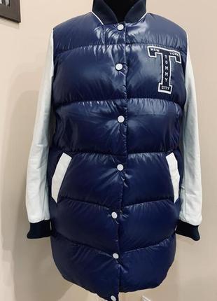 Новое пальто пуховик tommy hilfiger оригинал р 42/44