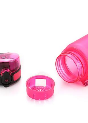 Пляшка для води uzspace y pink 650 мл рожева4 фото