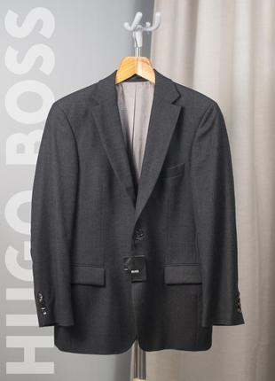 Блейзер hugo boss, оригінал чоловічий блейзер вовняний костюм, жакет