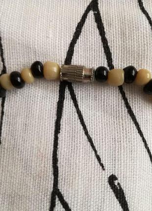 Вінтажне кольє, намиста скло3 фото