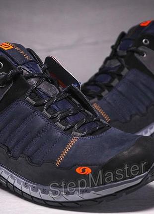 Шкіряні зимові черевики, кросівки термо, denim gtx winterfrost3 фото