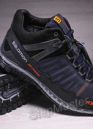 Шкіряні зимові черевики, кросівки термо, denim gtx winterfrost5 фото