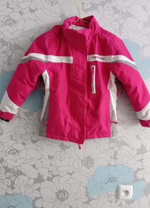 Супер куртка- парка  бренд campre на девочку 4-5 лет