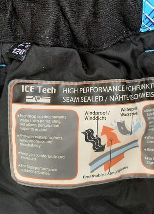 Лыжные штаны девочке тм «recco» ice peak р.7-8/128см.8 фото