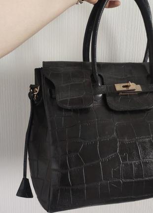 Большая кожаная сумка