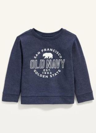 Кофта свитшот на флисе для мальчика old navy