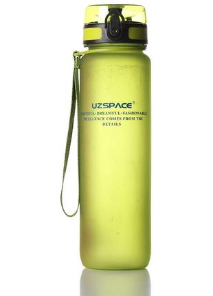 Бутылка для воды uzspace green 500 мл зеленая