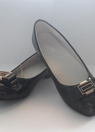 Туфли для девочки тм clibee  черные