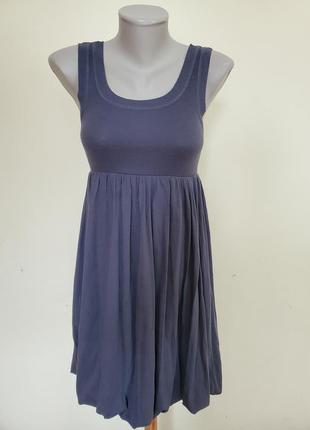 Красивое брендовое трикотажное платье-сарафан коттон вискоза