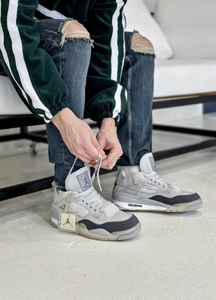 Кросівки nike jordan 4 retro off-white 10