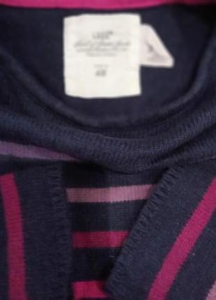 Натуральний джемпер h&m на дівчинку 3-4 роки 3