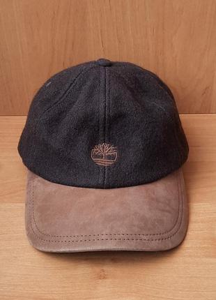 Вінтажна шерстяна кепка-бейсболка/винтажная шерстяная кепка-бейсболка timberland vintage