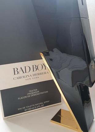 Carolina herrera bad boy eau de toilette 100 ml - туалетна вода