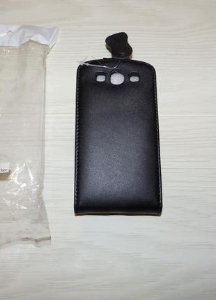 Чехол  genuine leather case black для samsung galaxy s3 i93004 фото