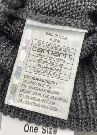 Carhartt truman шапка біні4 фото