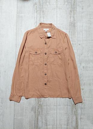 Нова сорочка з накладними кишенями