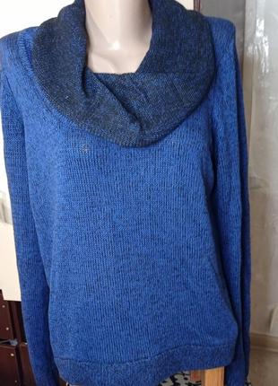 Светр сині з хомутом