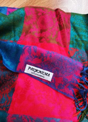Шикарный палантин шарф 100% пашмина pashmina2 фото
