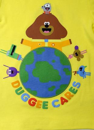 Пижама для мальчика желтая футболка дагги и шорты george 20853 фото