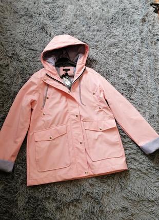 ⛔ куртка ветровка новая с биркой небольшой брак дефект перепечатка краски, размер на бирке3 фото