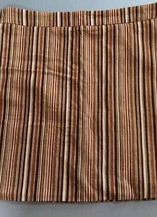 Модная юбка в рубчик 2