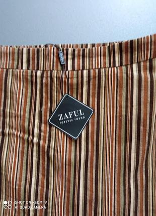 Модная юбка в рубчик 4