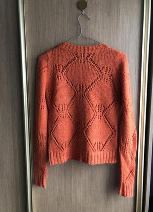Яркий шерстяной свитер1 фото