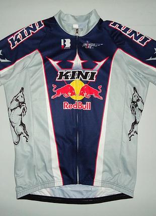 Велофутболка велоформа biemme red bull kini italy  jersey (xxl)1 фото