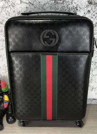 Чемодан rolling luggage signature 55 with web black