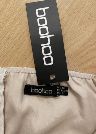 Новый сатиновый топ корсет boohoo3 фото