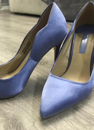 Туфли голубые doroty perkins2 фото