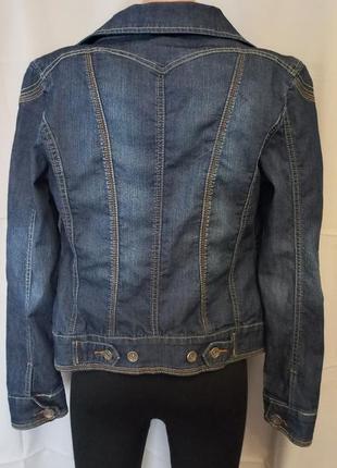 Стильная джинсовая куртка, джинсовка  №6kt5 фото